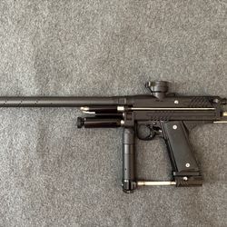 Shocktech SFL Autococker Paintball . Custom Angry. Rare one of one. Marker