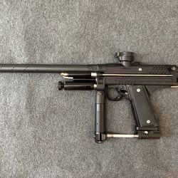 Shocktech SFL Autococker Paintball . Custom Angry. Rare one of one. Marker