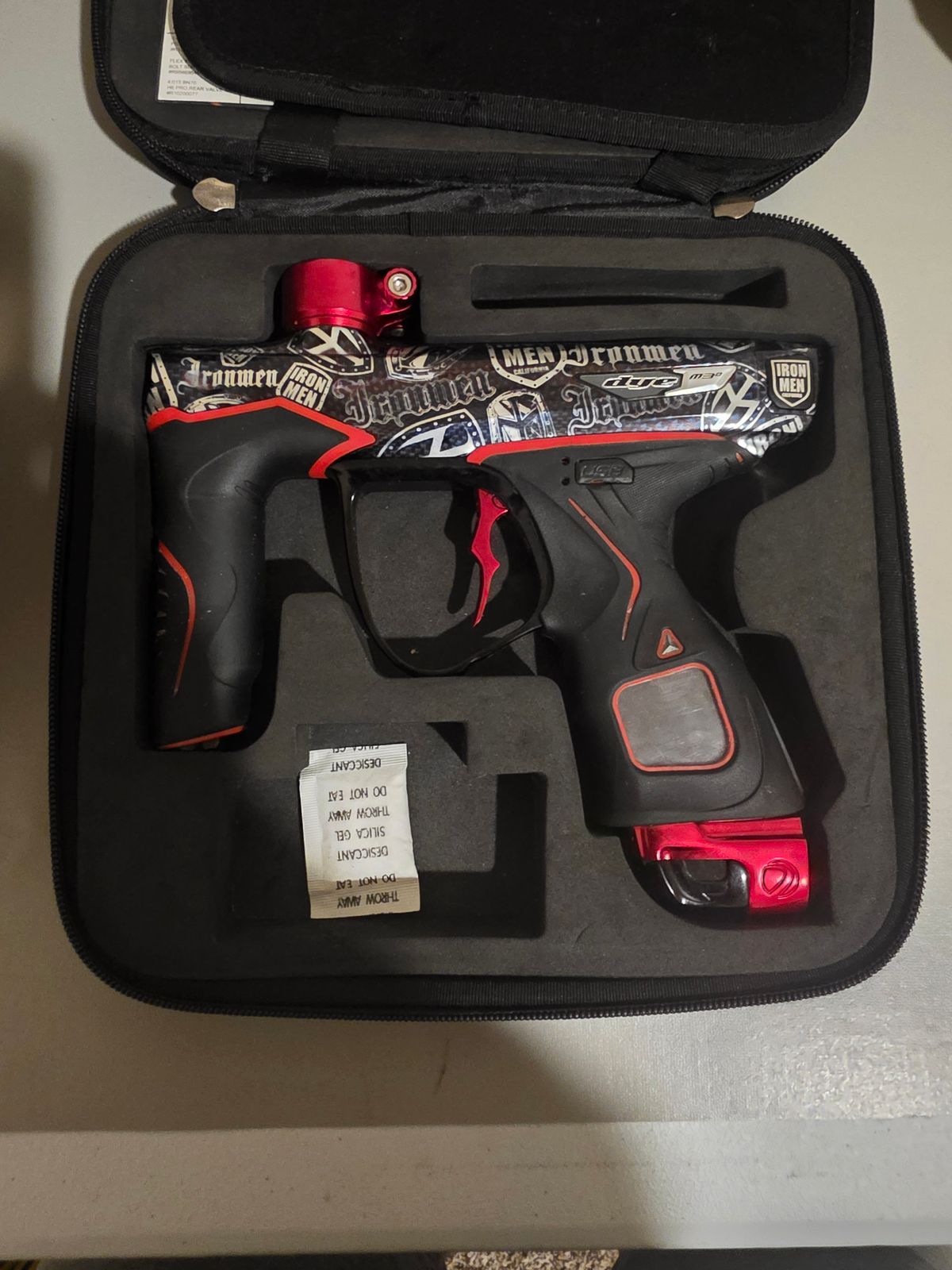 Dye m3 + Ironman and mask 