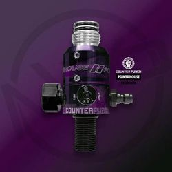 Powerhouse Counterpunch reg. Black/Purple acid wash. Standard length. 