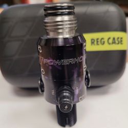 Powerhouse Counterpunch reg. Black/Purple acid wash. Standard length. 