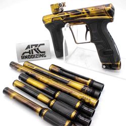 HK Invader CS2 Pro - gold/black unique + Silencio barrel