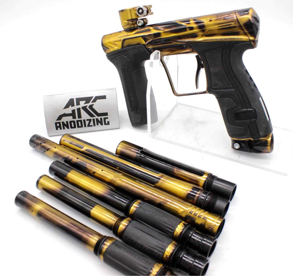 HK Invader CS2 Pro - gold/black unique + Silencio barrel