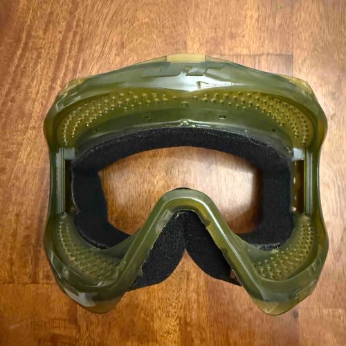 Olive translucent frames