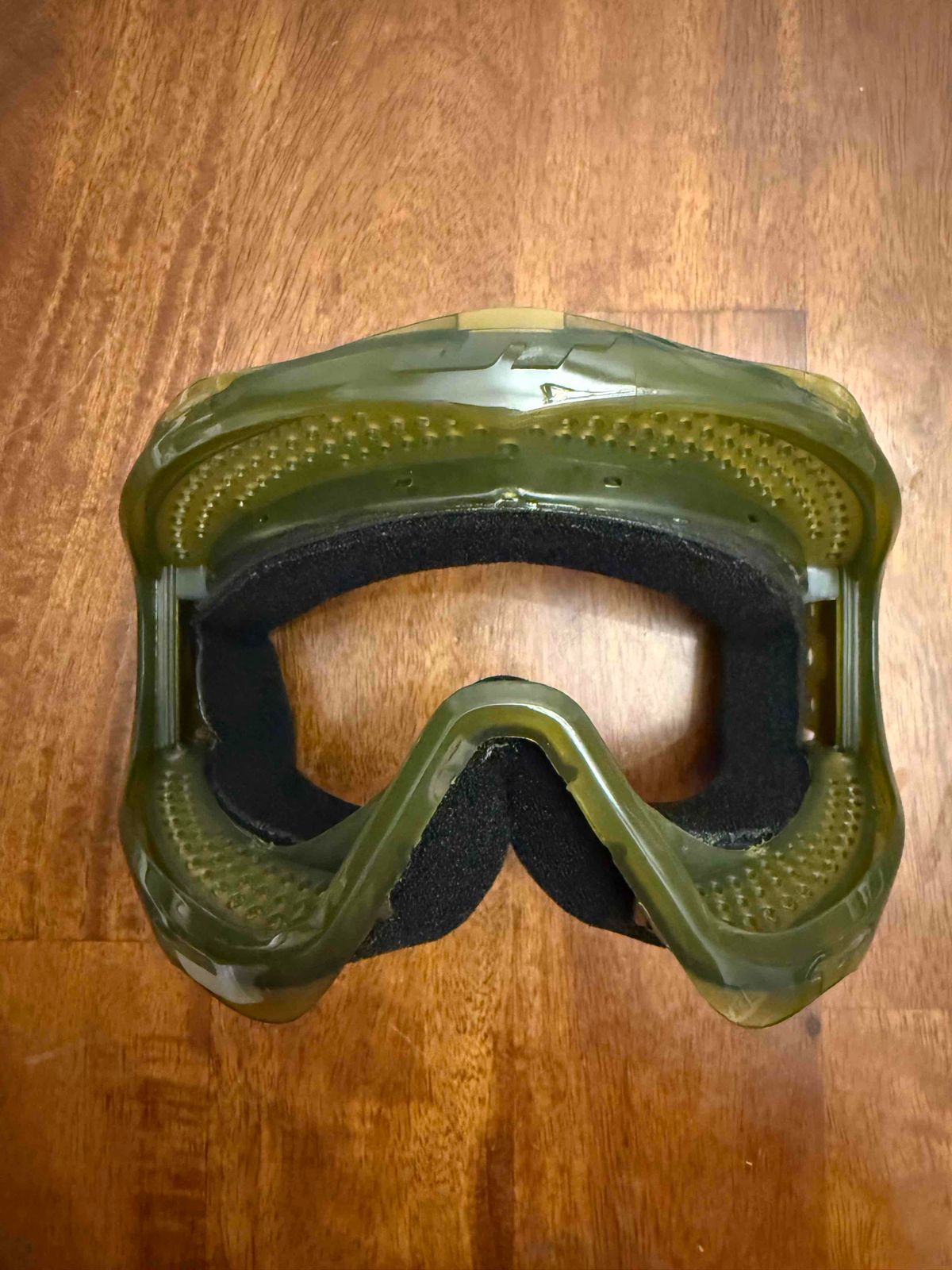 Olive translucent frames