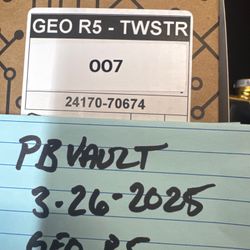 BNIB Planet Eclipse Geo R5 Twister 007 James Bond Edition