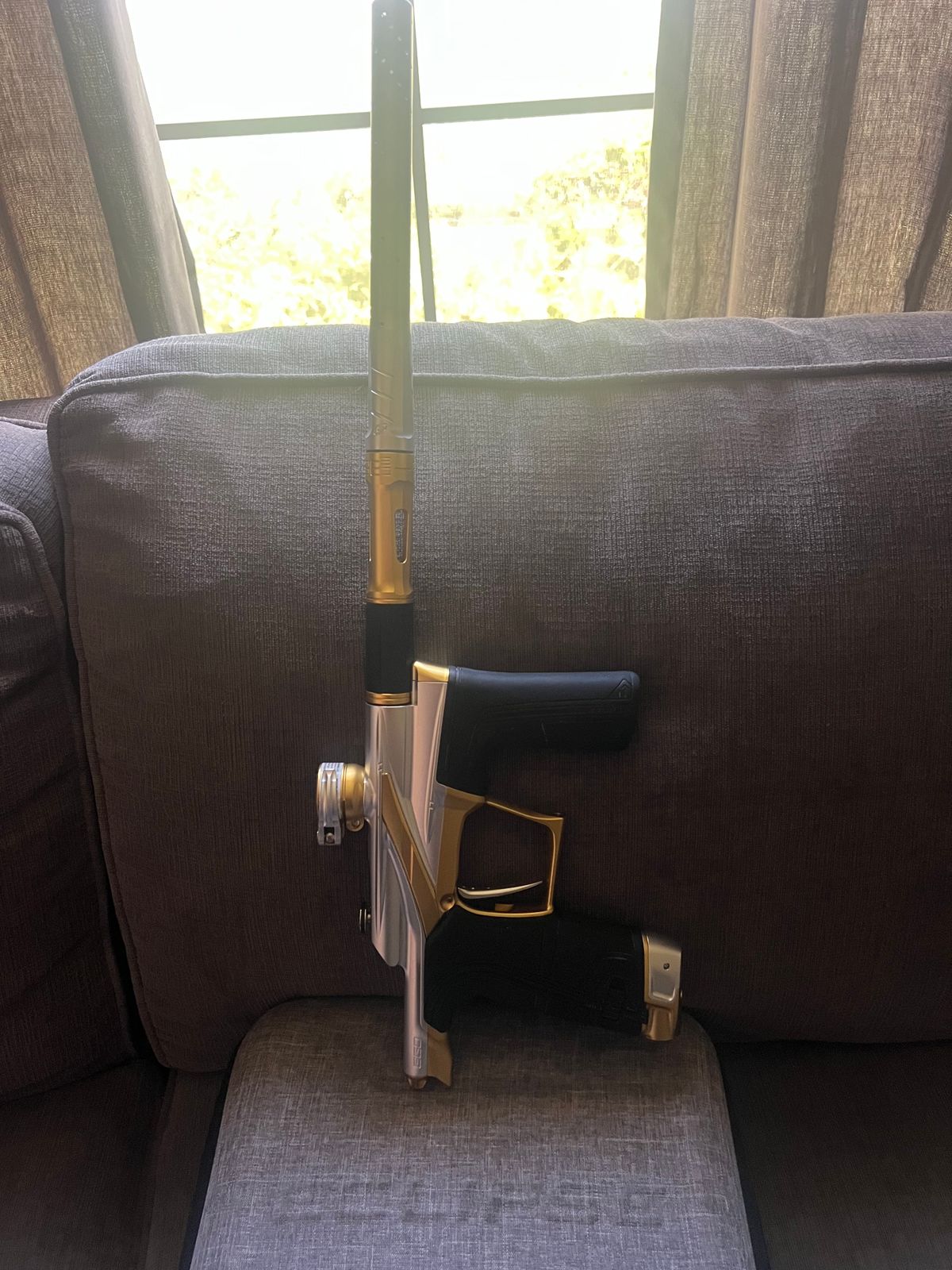 Planet Eclipse LV2 Paintball Marker w/ Ninja 68/4500 Tank & Spire IR2 Hopper – Like New