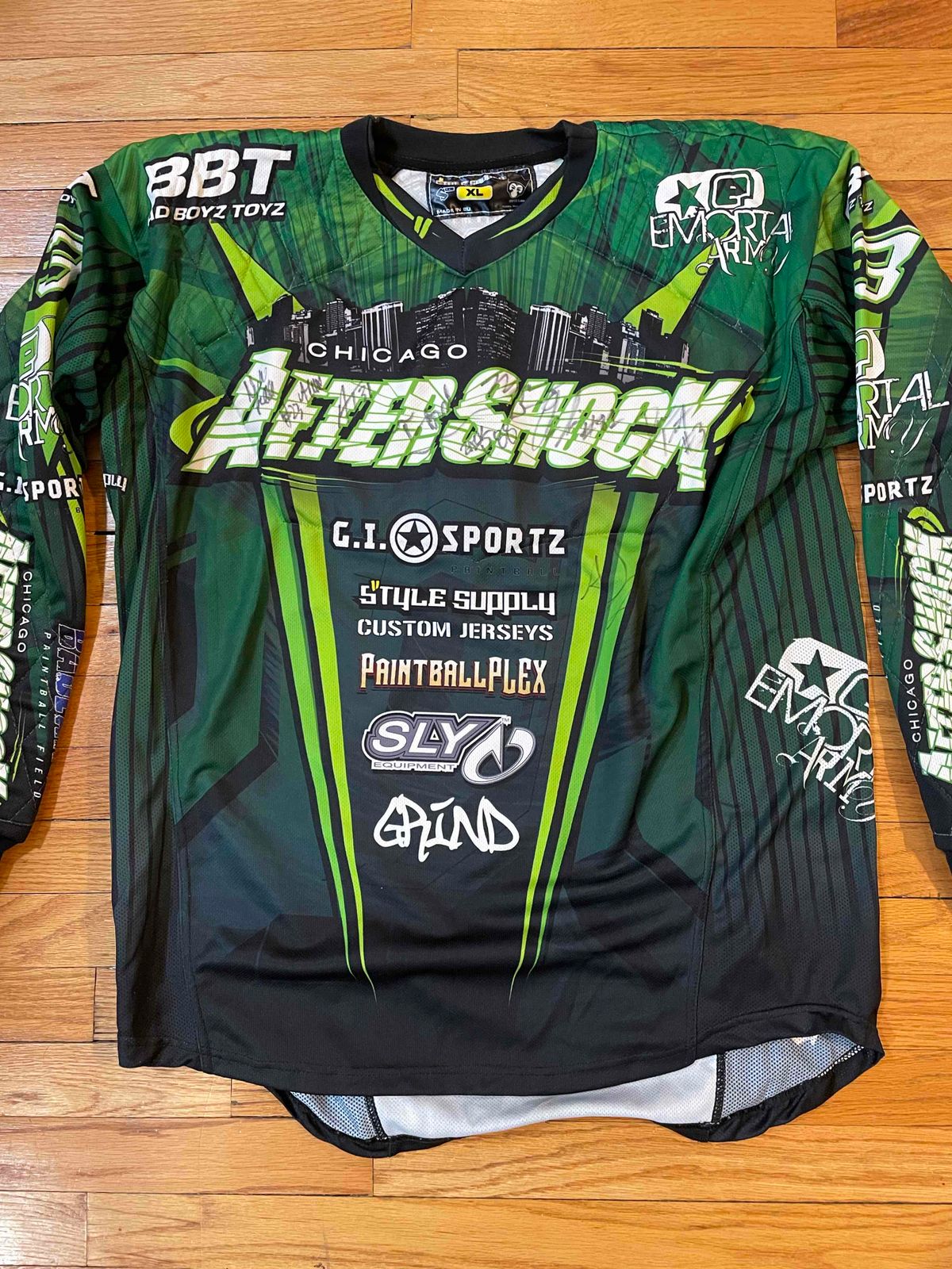 Nick Slowiak Chicago Aftershock jersey
