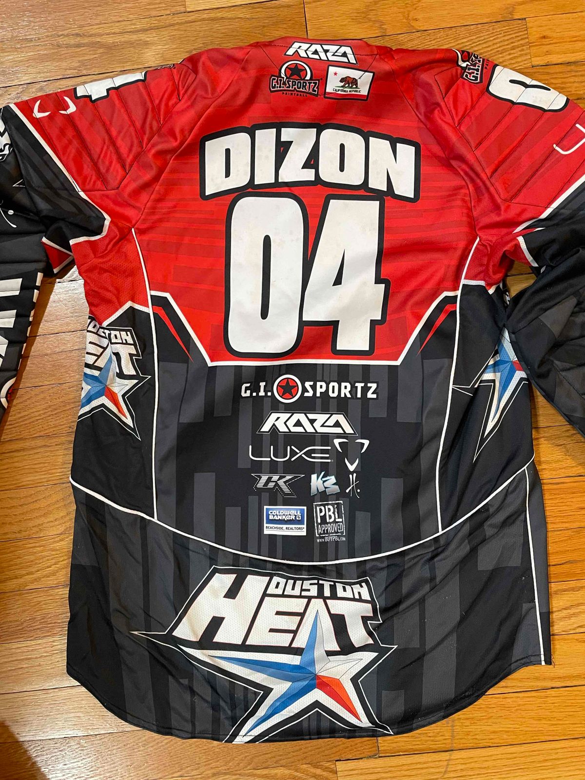 Ronnie Dizon Houston Heat jersey