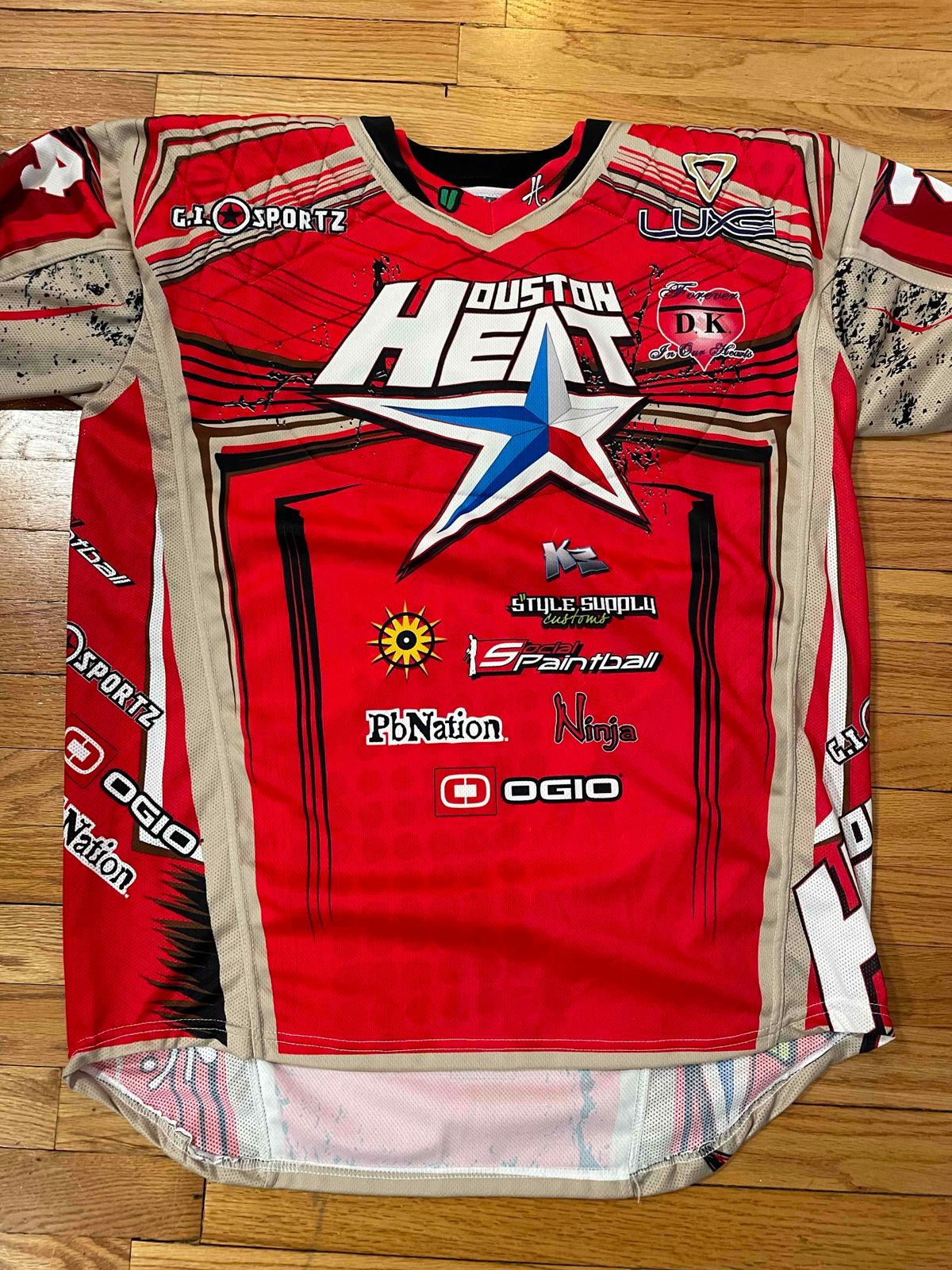 Nick Sowiak Houston Heat jersey