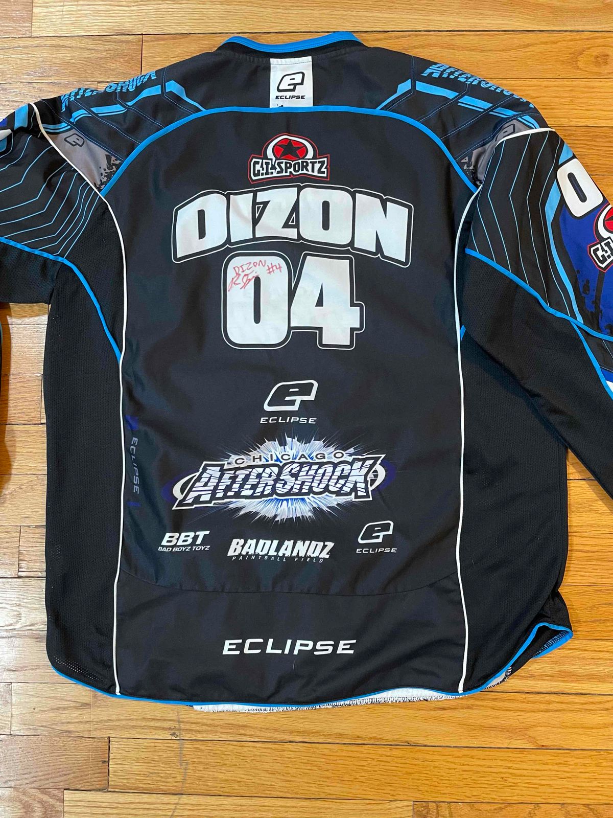 Ronnie Dizon Chicago Aftershock jersey