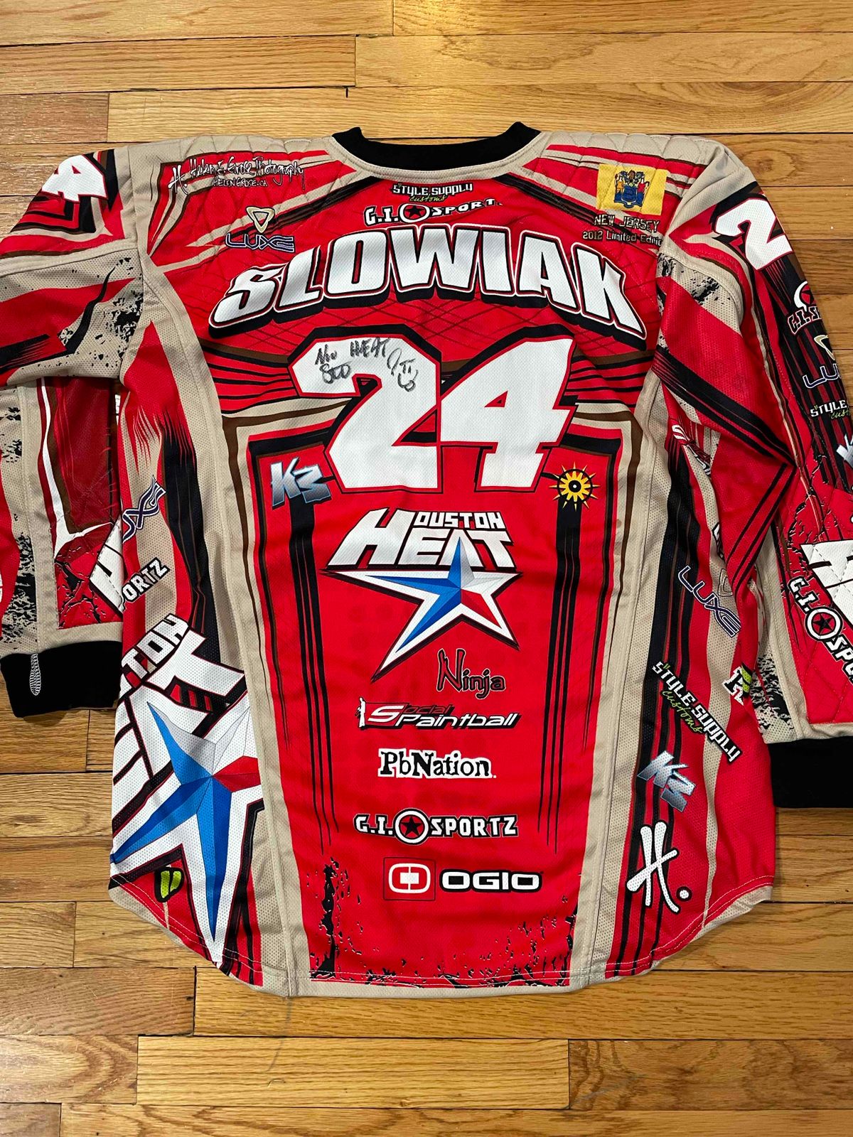 Nick Sowiak Houston Heat jersey