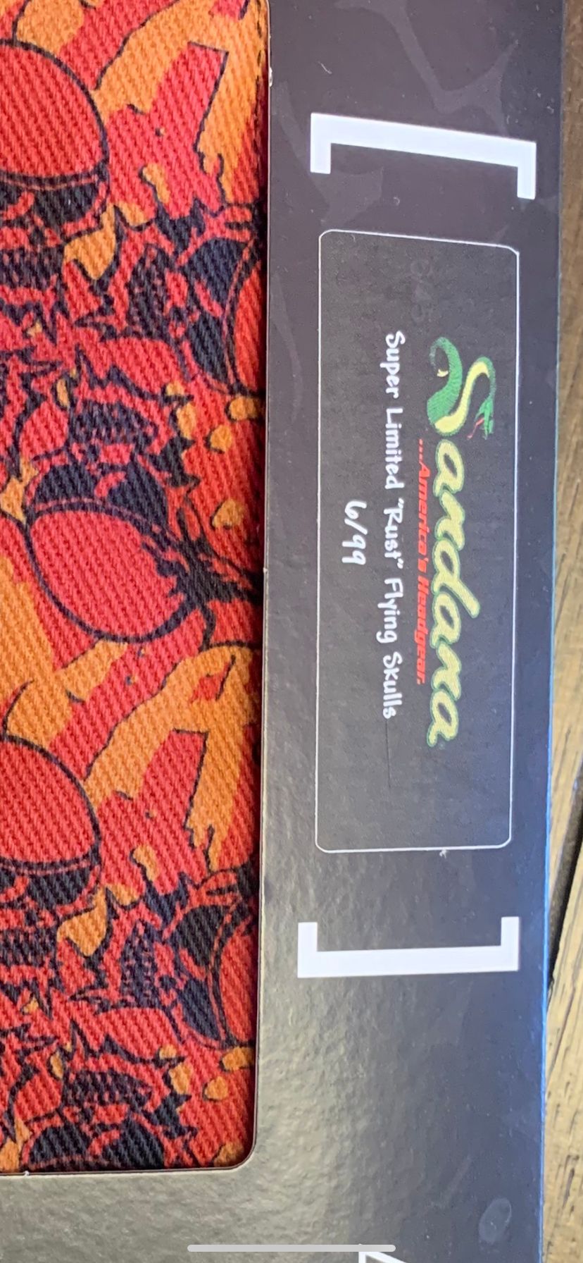 Sandana headband Rust 
