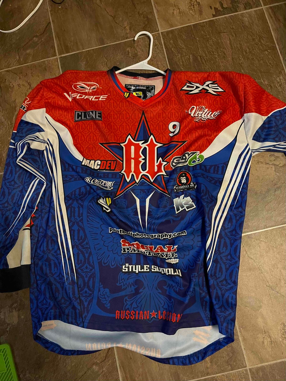 J-rab russian legion jersey