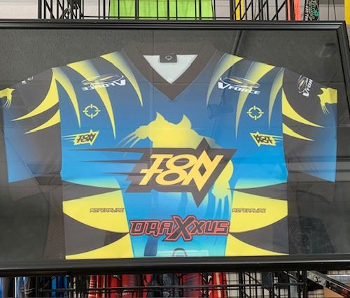 "Ton Tons" Framed Team Jersey 