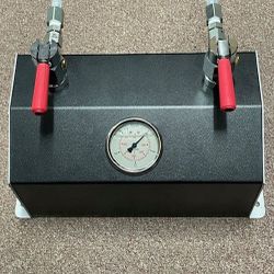 Paintball Cylinder Refill Air Control Panel w/Bleed Valve