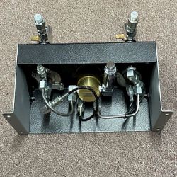 Paintball Air Cylinder Refill Panel w/Auto Air Bleed & Regulator