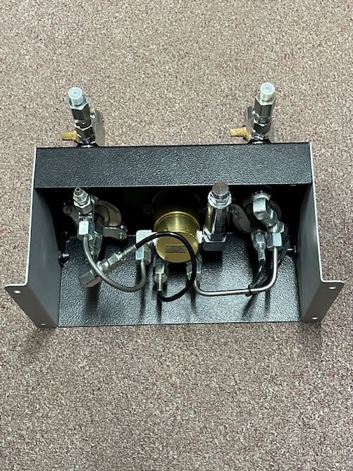 Paintball Air Cylinder Refill Panel w/Auto Air Bleed & Regulator