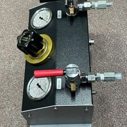 Paintball Air Cylinder Refill Panel w/Auto Air Bleed & Regulator
