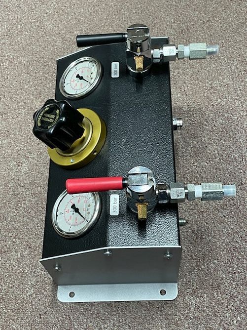 Paintball Air Cylinder Refill Panel w/Auto Air Bleed & Regulator