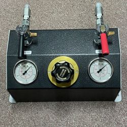 Paintball Air Cylinder Refill Panel w/Auto Air Bleed & Regulator