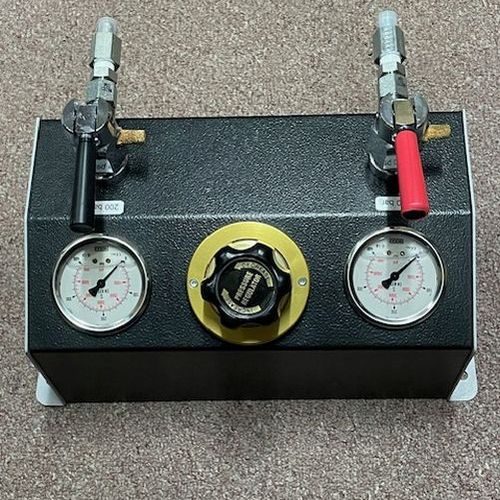 Paintball Air Cylinder Refill Panel w/Auto Air Bleed & Regulator
