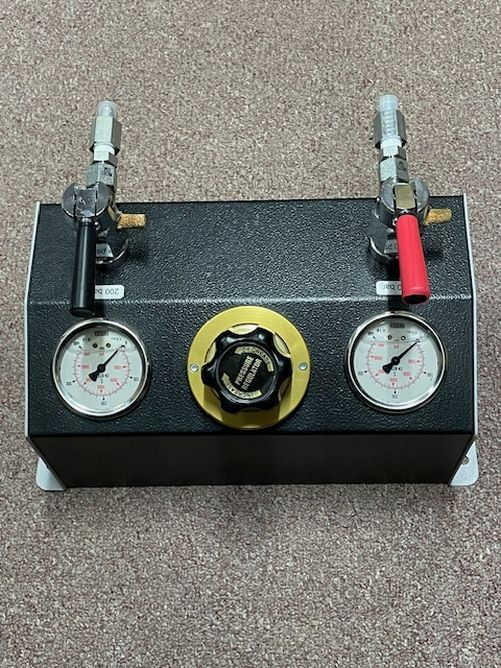 Paintball Air Cylinder Refill Panel w/Auto Air Bleed & Regulator
