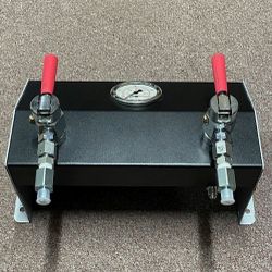 Paintball Cylinder Refill Air Control Panel w/Bleed Valve