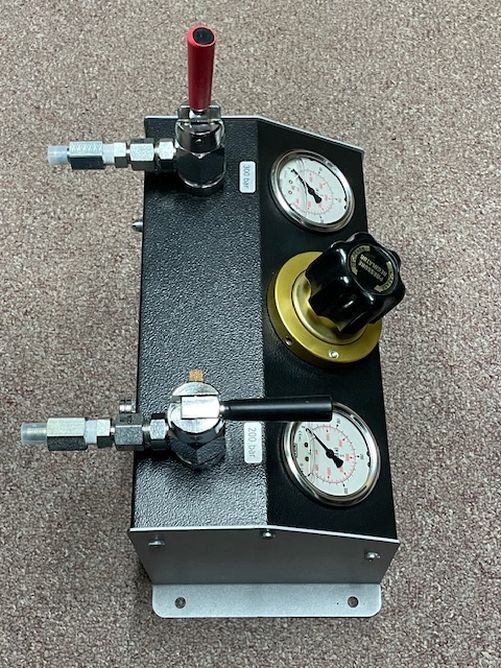 Paintball Air Cylinder Refill Panel w/Auto Air Bleed & Regulator