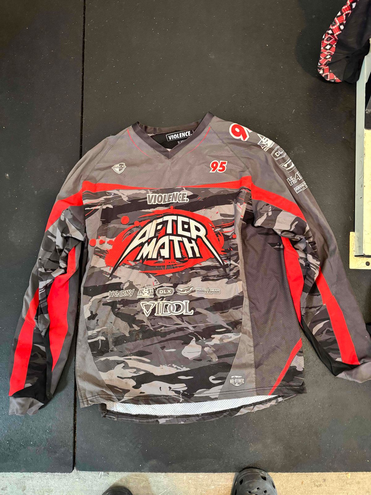 Aftermath 2024 MAO Grey Violence Jersey XL