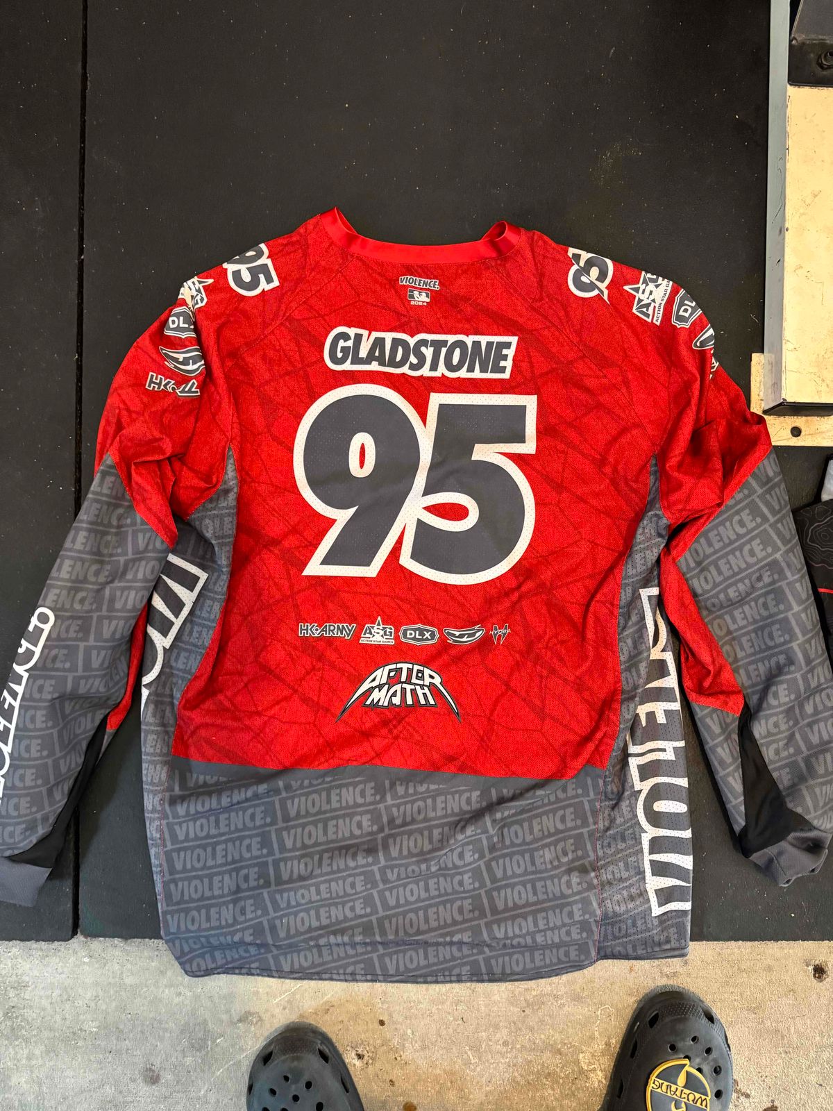 Aftermath 2024 World Cup Red Violence Jersey XL