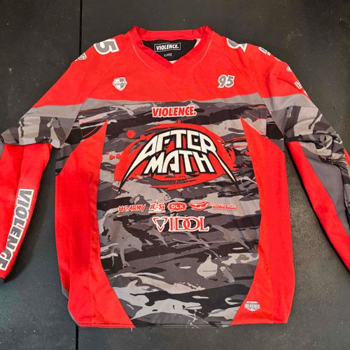 2024 Aftermath MAO Red Violence Jersey XL