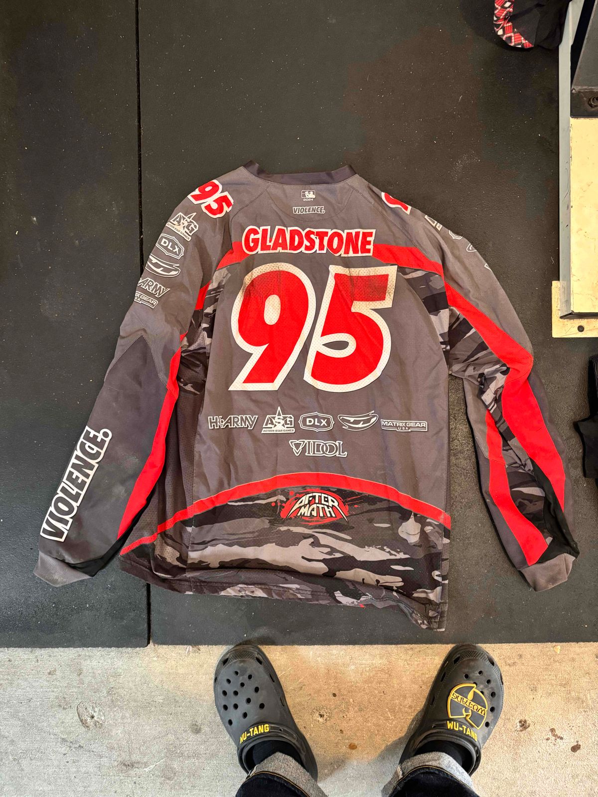 Aftermath 2024 MAO Grey Violence Jersey XL