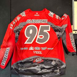 2024 Aftermath MAO Red Violence Jersey XL