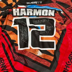 Tyler Harmon - Houston Heat - Tiger edition signed