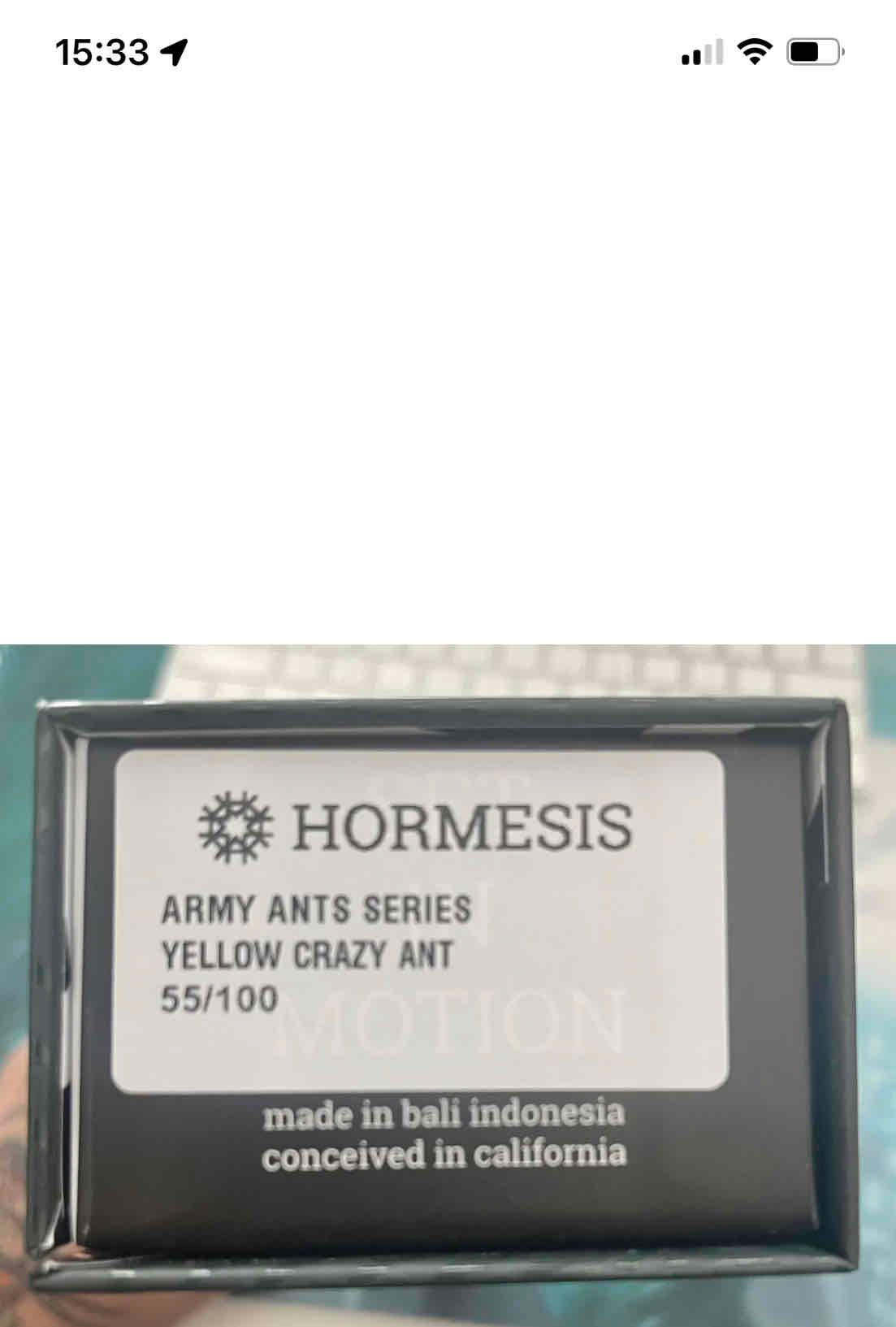 Hormesis - Army Ant- Crazy Yellow 55/110