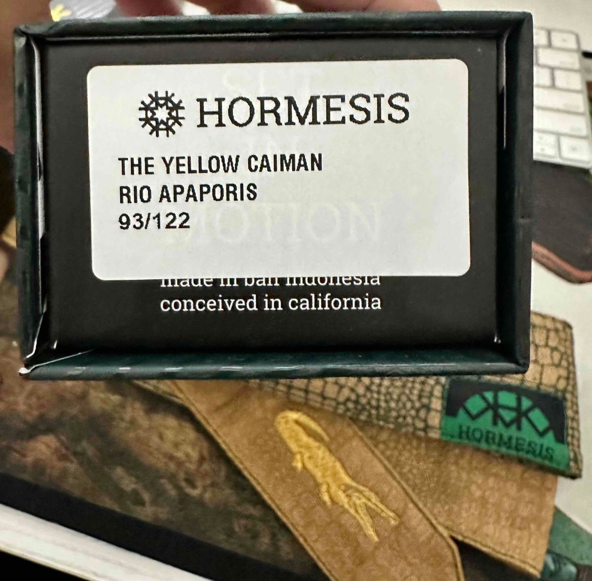 Hormesis - Yellow Caiman - Rio Aparosis - 93/122