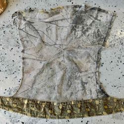 OG - Sandana Green/Tan Flying Skull wrap