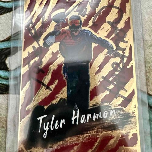 Paintball Trading cards - Tyler Harmon - Gold limited Harmon 