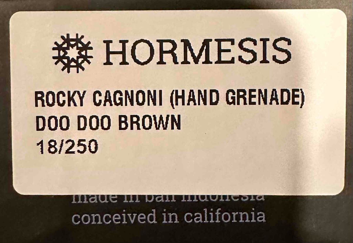 Hormesis - Rocky Cagnoni - DDB - 18/250