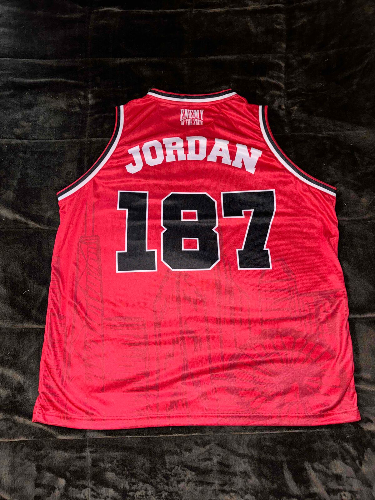 Enemy Of The State NXL Chicago exclusive Basketball Jersey