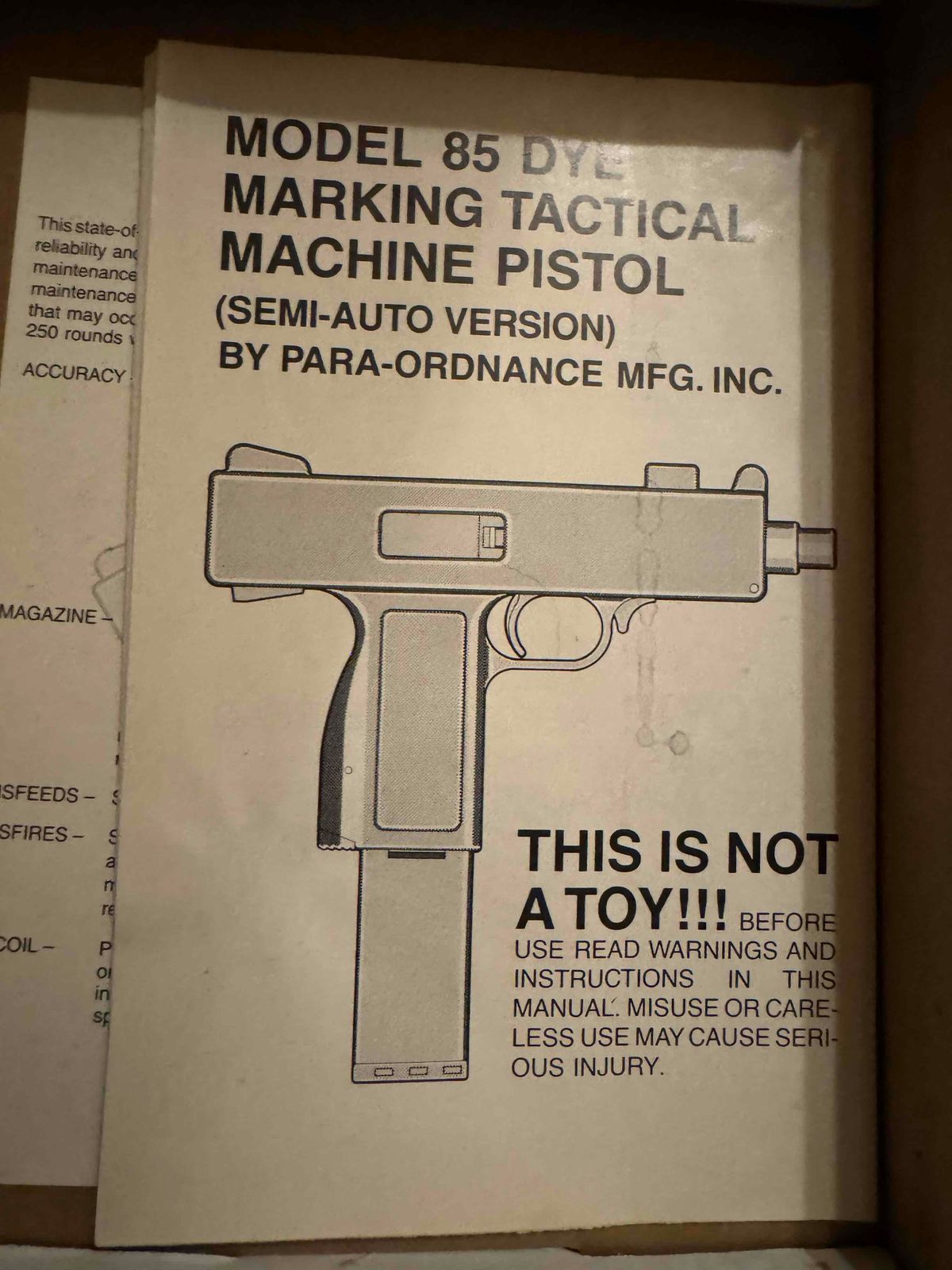 Para-Ordnance Model 85 Mac 10