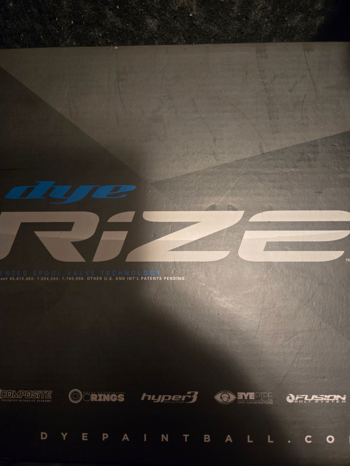 Dye rize with tank