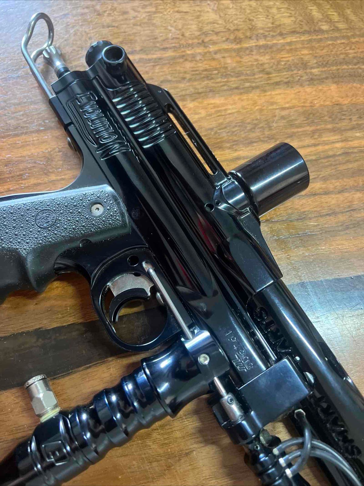 1/1 factory 2k4 polished belsales evolution autococker