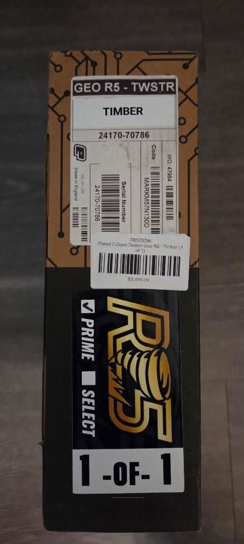 Twister geo r5 with Vortex 