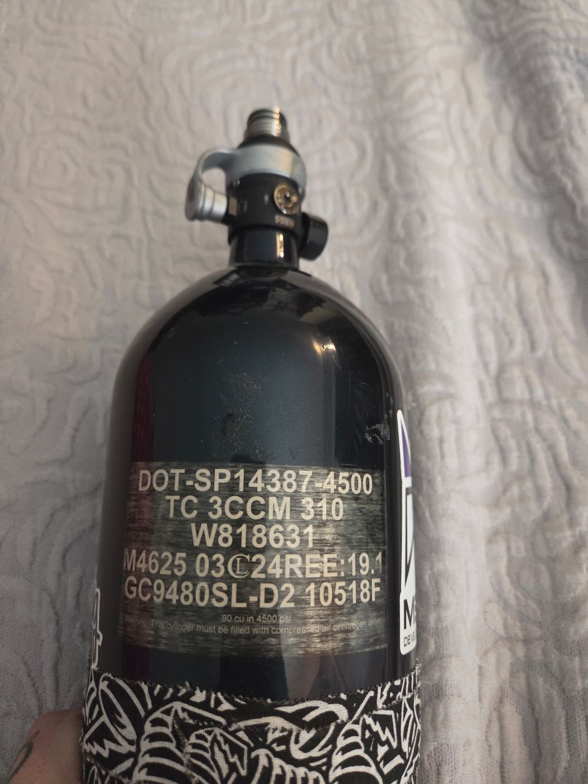 Infamous galaxy 80ci tank with power house tko reg