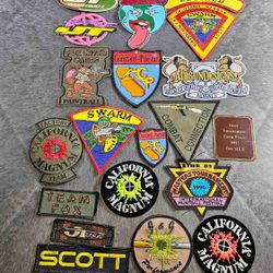 Team Swarm sponsor patches plus more