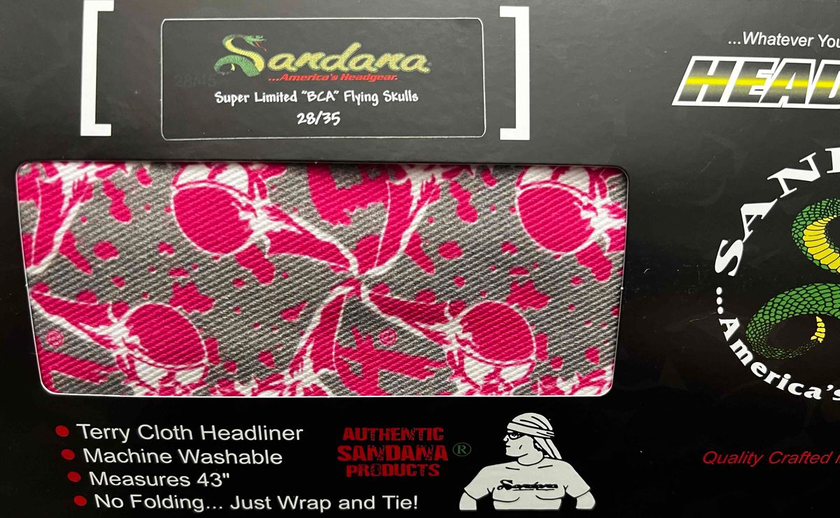 Sandana BCA Flying Skulls Headband