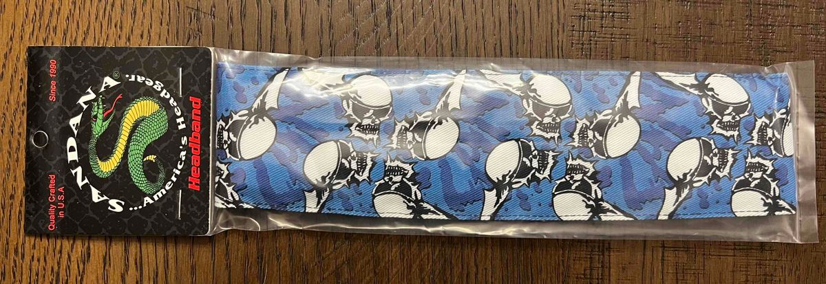 Limited Edition “Aoki” Flying Skulls Sandana Headband