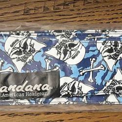 LE OG Blue Vader Skulls Headband